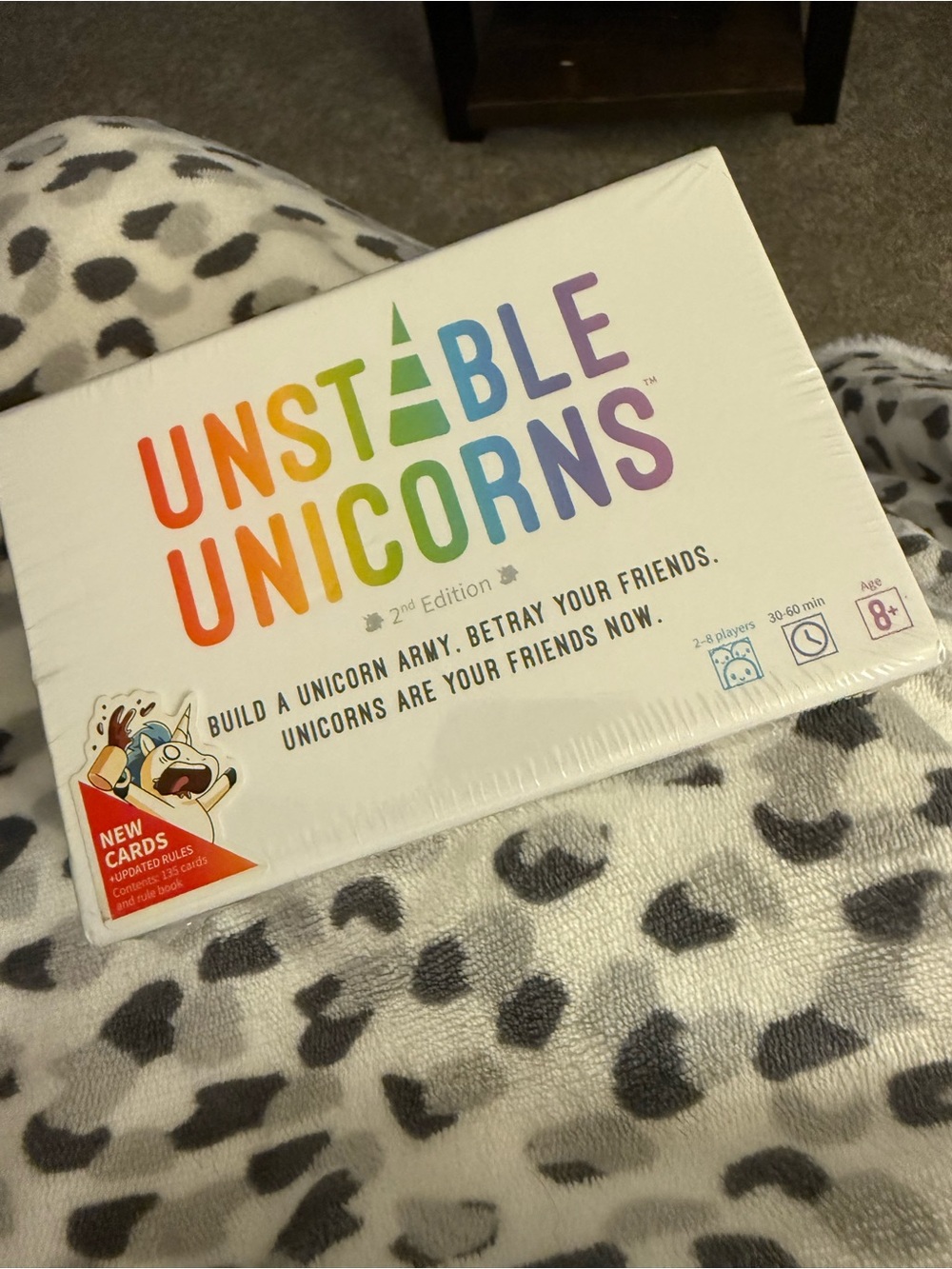 New! Never opened! Unstable Unicorns - 2nd edition